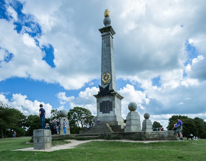 Coombe Hill monument. Credit Colin Drake