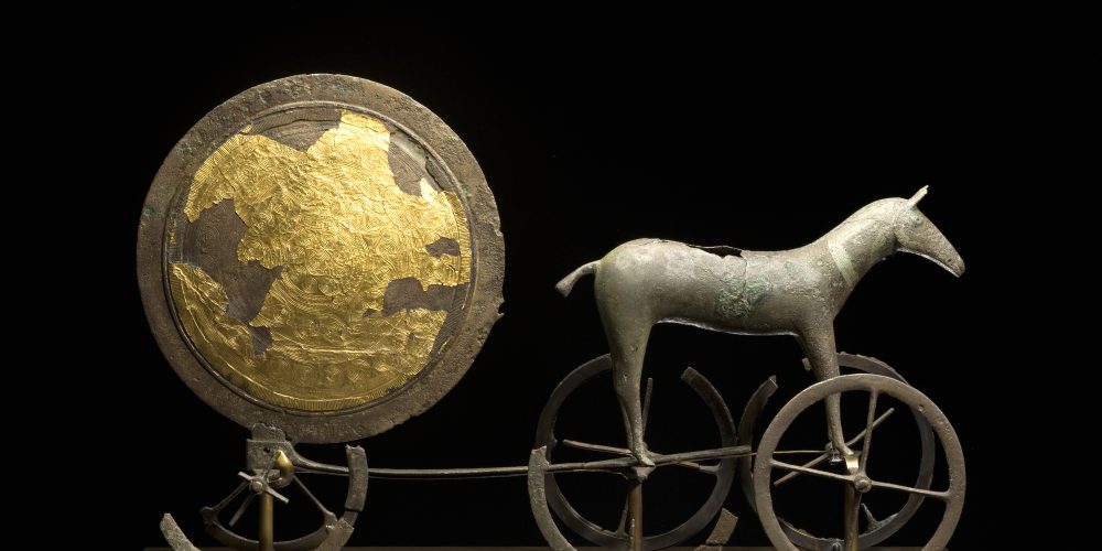 Trundholm sun chariot from Denmark Credit National Museum of Denmark